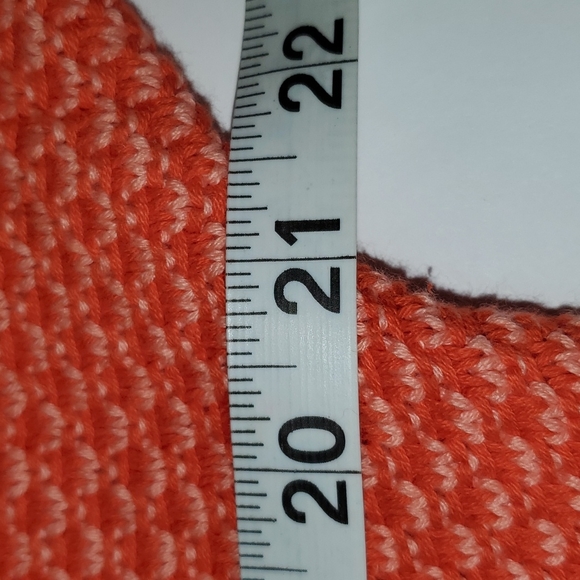 NWOT CABI #195 Orange Cotton Zip Front Sweater Small - Picture 6 of 8